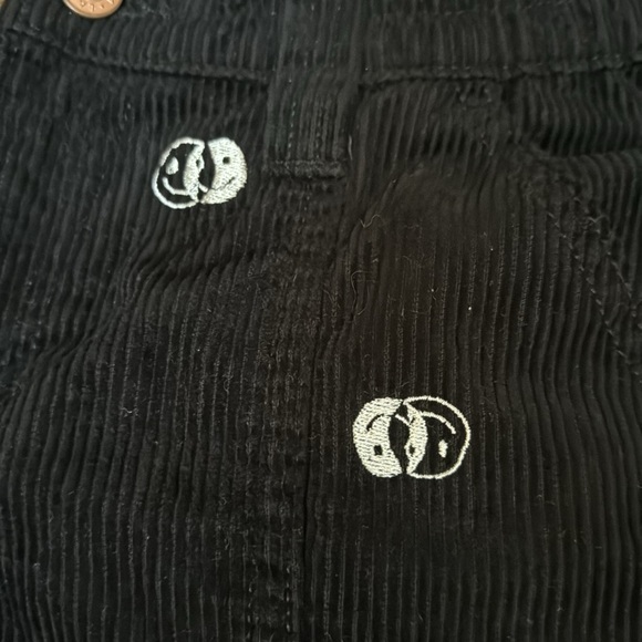 Pacsun Corduroy wide leg cargo smiley pants - Picture 2 of 3